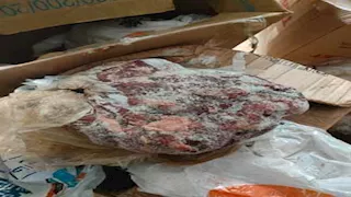 "الزراعة": ضبط 122 طنًا من اللحوم الفاسدة  