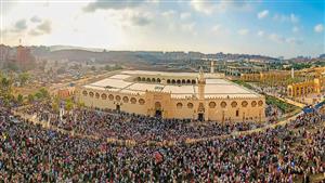 صورة تكشف.. كيف ظهر مسجد عمرو بن العاص في صلاة العيد؟