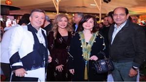 بالصور| ليلى علوي وإلهام شاهين وخالد سليم في سهرة رمضانية 