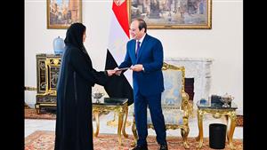 السيسي يتسلم دعوة للمشاركة في القمة العالمية للمناخ COP28 في دبي