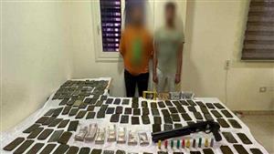 بـ 19 كيلو حشيش.. سقوط مروجي المخدرات في الزاوية الحمراء