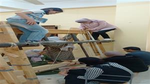 بالصور.. تدريب 20 سيدة من شمال سيناء على إنتاج السجاد اليدوي بالبحيرة 