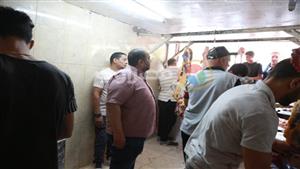 إقبال كبير من المواطنين على شراء اللحوم من منافذ وزارة الزراعة