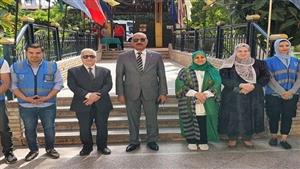 الفولي في زيارة تفقدية لمجموعات المراجعة النهائية لطلاب الثانوية العامة بشبين الكوم