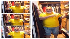 خالد الصاوي يؤازر النادي الإسماعيلي (صور)