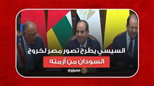 السيسي يطرح تصور مصر لخروج السودان من أزمته