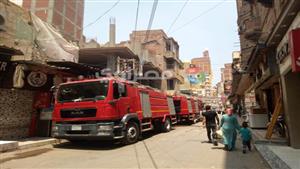 السيطرة على حريق في منزل دون إصابات بكفر الشيخ - صور