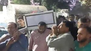 رحلة الصيد الأخيرة يوم نقل العزال.. تشييع جثمان حسن قبل فرحه بأسبوع في الغربية - صور