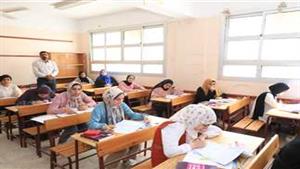 إصابة طالبة بضيق في التنفس داخل لجنة مدرسة البدرشين