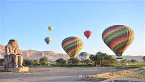 منع رحلات البالون الطائر من التحليق في سماء الأقصر 