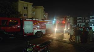 حريق في منطقة حيوية بأكتوبر وتحرك عاجل من الحماية المدنية