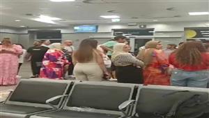 بالصور- ‬العاصفة دانيال تتسبب في إرباك حركة الطيران بمطار شرم الشيخ