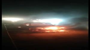 شلل مروري أعلى الدائري إثر تفحم سيارة ملاكي