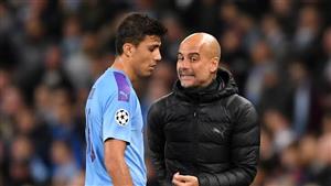 جوارديولا: يجب على رودريجو التحكم في انفعالاته