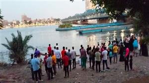 انتشال جثة غريق أسفل كوبري إمبابة