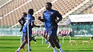 سامسون يسجل هدفين.. الزمالك يفوز على السكة الحديد بثلاثية وديا 