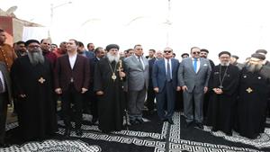 بالصور.. محافظ كفر الشيخ يشهد الاحتفالات بعيد الميلاد