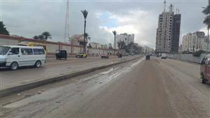 نوة رأس السنة مستمرة.. تجدد هطول الأمطار على الإسكندرية- صور