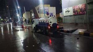 أمطار على الإسكندرية في آخر أيام نوة الغطاس وطوارئ بـ"الصرف الصحي" - صور