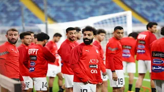 منتخب مصر بالزي الأساسي في مواجهة جيبوتي بتصفيات كأس العالم 2026