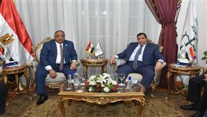 رئيس قضايا الدولة يبحث مع نظيره بمجلس الدولة التعاون لتحقيق العدالة الناجزة