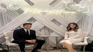 بالصور.. خطوبة هشام جمال على ليلى أحمد زاهر