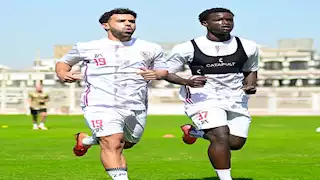 تدريبات منفرد للسعيد قبل مران الزمالك.. وجلسة بين جوميز وزيزو