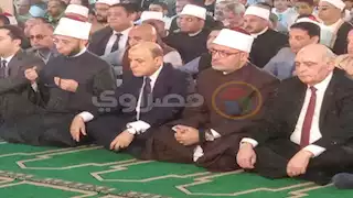 وزير الأوقاف والمفتي ومحافظ كفر الشيخ يؤدون صلاة الجمعة بمسجد الدسوقي