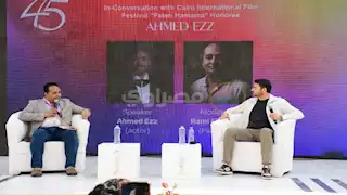 مهرجان "القاهرة السينمائي".. أحمد عز يتحدث عن إصابته في "الشبح" وعودته للتصوير بنفس اليوم 