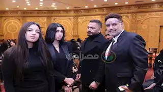 بالصور| نجوم الفن يواسون ابنة الراحل محمد رحيم ويقدمون واجب العزاء