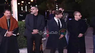 بالصور| شادي شامل يستقبل العزاء في الملحن محمد رحيم 