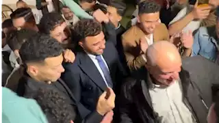 إمام عاشور والدبيس.. أول ظهور للاعبي الأهلي في حفل بعد تولي محمد رمضان مدير كرة الفريق (صور)