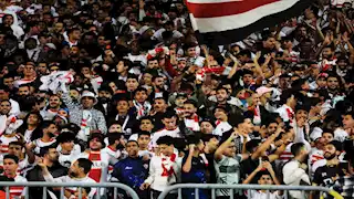 جماهير الزمالك تُردد الأهازيج من مباراة بلاك بلوز (فيديو)