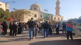 المحاسب وزوجته وحماته .. المنيل تودع ضحايا حريق مصر القديمة بالدموع