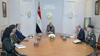 الرئيس السيسي يطلع على موقف تطوير منظومة الطيران المدني