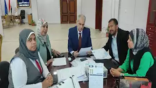 بالصور.. رئيس جامعة أسوان يبحث سُبل التعاون مع وفد المدارس المصرية اليابانية