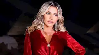 فستان أسود قصير.. 5 صور لـ رزان مغربي بإطلالة جريئة