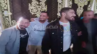 "حديث المعازيم".. حسام حسن يسرق الأضواء في فرح محمد ربيعة بكفر الشيخ - صور