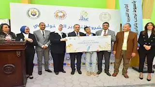 بالصور.. محافظ أسيوط يفتتح معمل التطوير التكنولوجى لمدرسة النور للمكفوفين