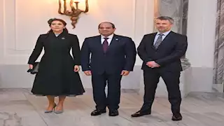 تفاصيل لقاء السيسي وملك الدنمارك بالعاصمة "كوبنهاجن"