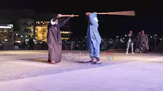 ورث الصعايدة من الفراعنة.. مهرجان الأقصر للتحطيب يواصل فعالياته (فيديو وصور)