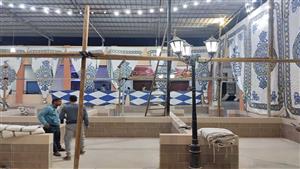 تخفيضات حتى 30%.. التجهيز لافتتاح أكبر معرض "أهلًا رمضان" بجنوب سيناء - صور