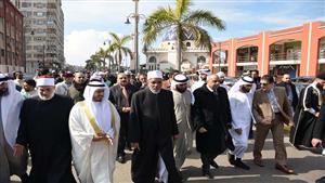 رسالة سلام للعالم.. مسيرة لممثلي 50 دولة من حفظة القرآن الكريم بشوارع بورسعيد - فيديو وصور 