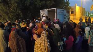 منافذ ليلية للسلع التموينية المخفضة بالخارجة في الوادي الجديد