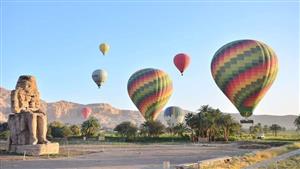 منع رحلات البالون الطائر من التحليق في سماء الأقصر