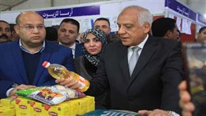 تخفيضات تصل لـ25%.. محافظ الجيزة يفتتح معارض أهلا رمضان بالبدرشين والحوامدية