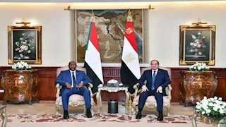 الرئيس السيسي يؤكد لـ"البرهان" على ثوابت الموقف المصري الداعم لوحدة السودان
