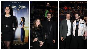 بالصور| طارق صبري يحضر العرض الخاص للفيلم السعودي "حوجن"