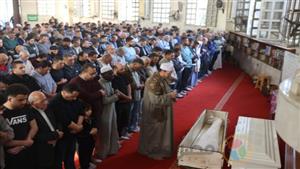 بالصور| غياب نجوم الغناء عن جنازة الموسيقار حلمي بكر 
