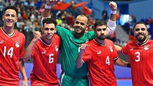 "ريمونتادا".. منتخب مصر يتأهل لنصف نهائي كأس الأمم الإفريقية لكرة الصالات